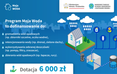 Zdjęcie do Nab&oacute;r wniosk&oacute;w do programu Moja Woda