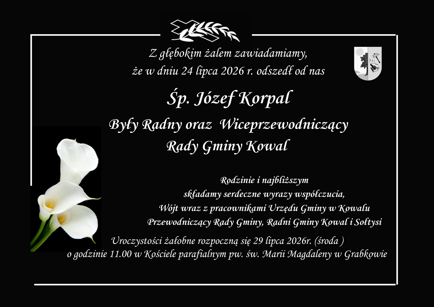 Kondolencje_Korpal