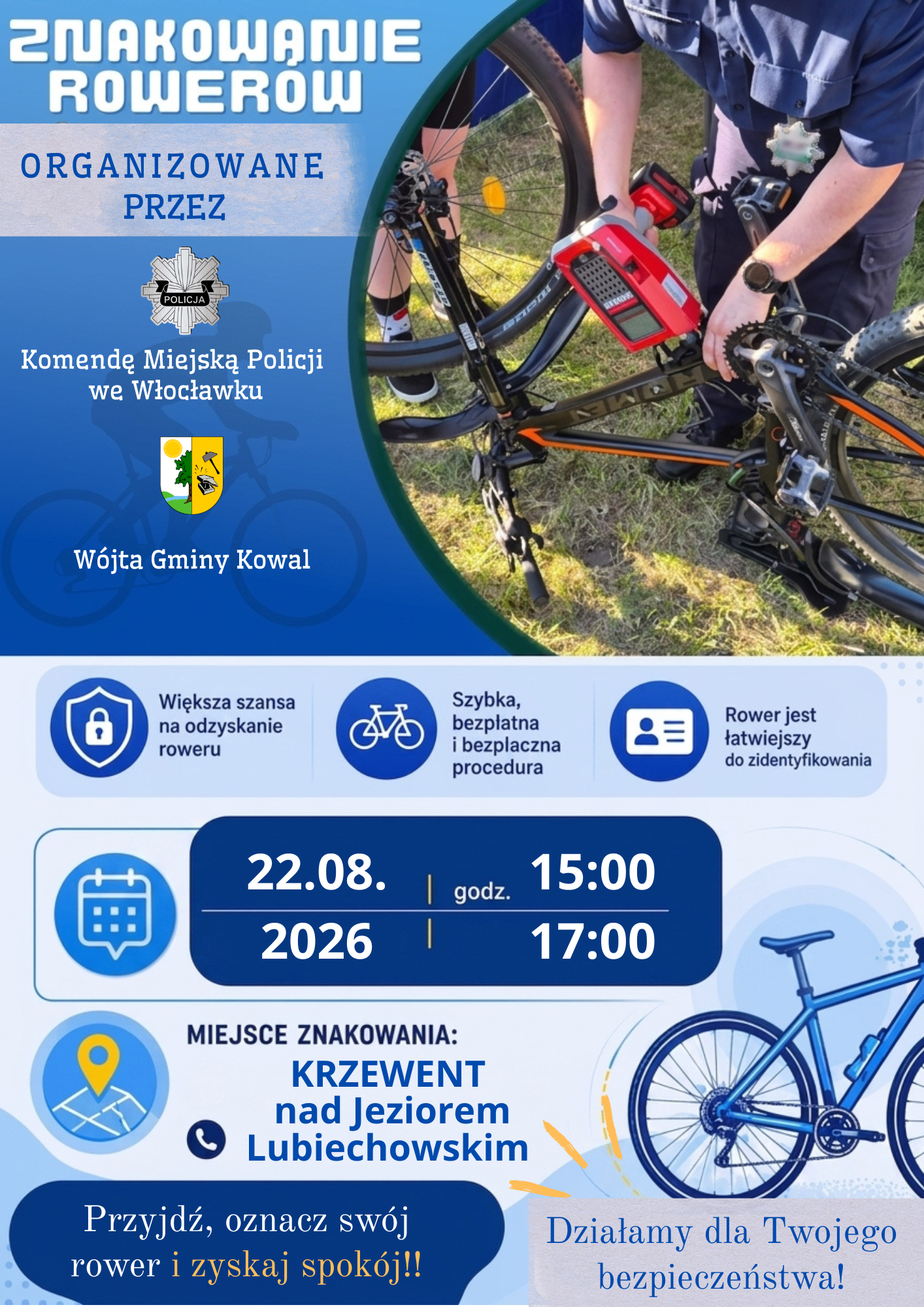 Znakowanie rower&oacute;w
