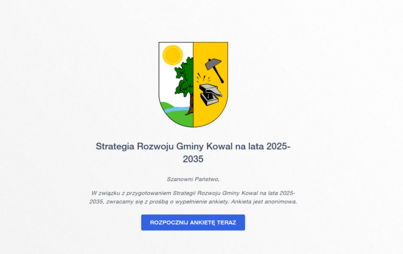 Zdjęcie do Ankieta dotycząca Strategii Rozwoju Gminy Kowal na lata 2025-2035 