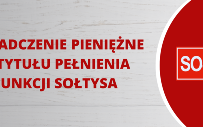 Zdjęcie do Od 16 września 2024 r. świadczenie pieniężne z tytułu pełnienia funkcji sołtysa według nowych zasad