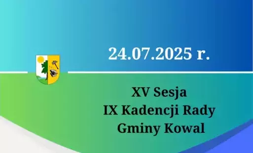 Zdjęcie do Porządek obrad XV Sesji Rady Gminy Kowal