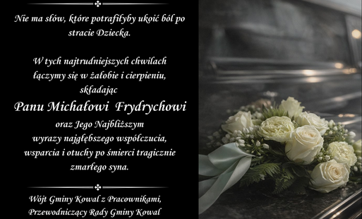 Zdjęcie do Kondolencje