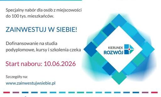 Zdjęcie do &bdquo;Kierunek &ndash; Rozw&oacute;j&rdquo; skierowanym do mieszkańc&oacute;w miejscowości poniżej 100 tysięcy os&oacute;b.