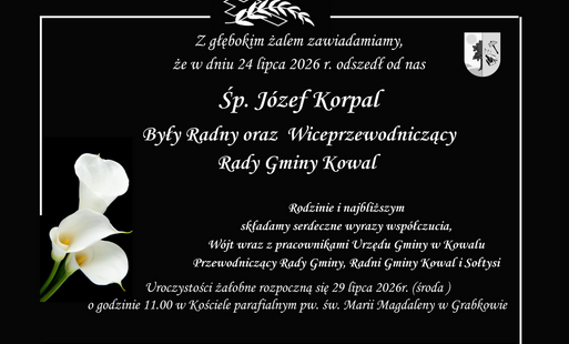 Zdjęcie do Kondolencje