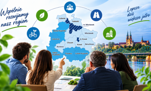 Zdjęcie do KONSULTACJE SPOŁECZNE PROJEKTU IV AKTUALIZACJI STRATEGII TERYTORIALNEJ MIEJSKIEGO OBSZARU FUNKCJONALNEGO WŁOCŁAWKA w ramach realizacji Polityki Terytorialnej wojew&oacute;dztwa kujawsko-pomorskiego na lata 2021&ndash;2027 