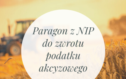 Zdjęcie do FAKTURA UPROSZCZONA A ZWROT PODATKU AKCYZOWEGO ZAWARTEGO W CENIE OLEJU NAPĘDOWEGO