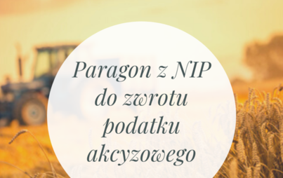 Zdjęcie do ZWROT PODATKU AKCYZOWEGO