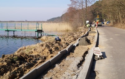 Zdjęcie do Niebawem drogą nad lasem będzie piękniej i bezpieczniej