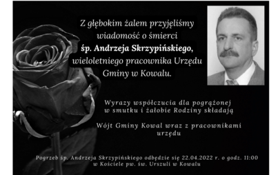 Zdjęcie do Odszedł śp. Andrzej Skrzypiński