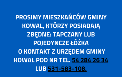 Zdjęcie do Potrzebne ł&oacute;żka dla Uchodźc&oacute;w z Ukrainy