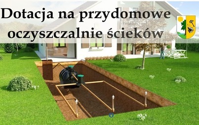 Zdjęcie do DOFINANSOWANIE BUDOWY PRZYDOMOWYCH OCZYSZCZALNI ŚCIEK&Oacute;W