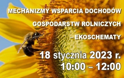 Zdjęcie do &quot;Mechanizmy wsparcia bezpośredniego dochod&oacute;w gospodarstw rolniczych - ekoschematy&quot;