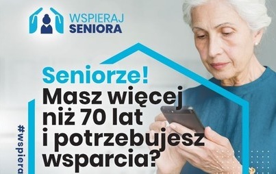 Zdjęcie do Wspieraj Seniora. Chęć niesienia pomocy zadeklarowało już ponad 3 tys. wolontariuszy