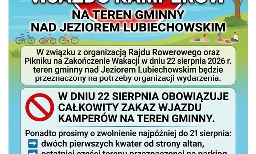 Zdjęcie do Zakaz wjazdu kamper&oacute;w